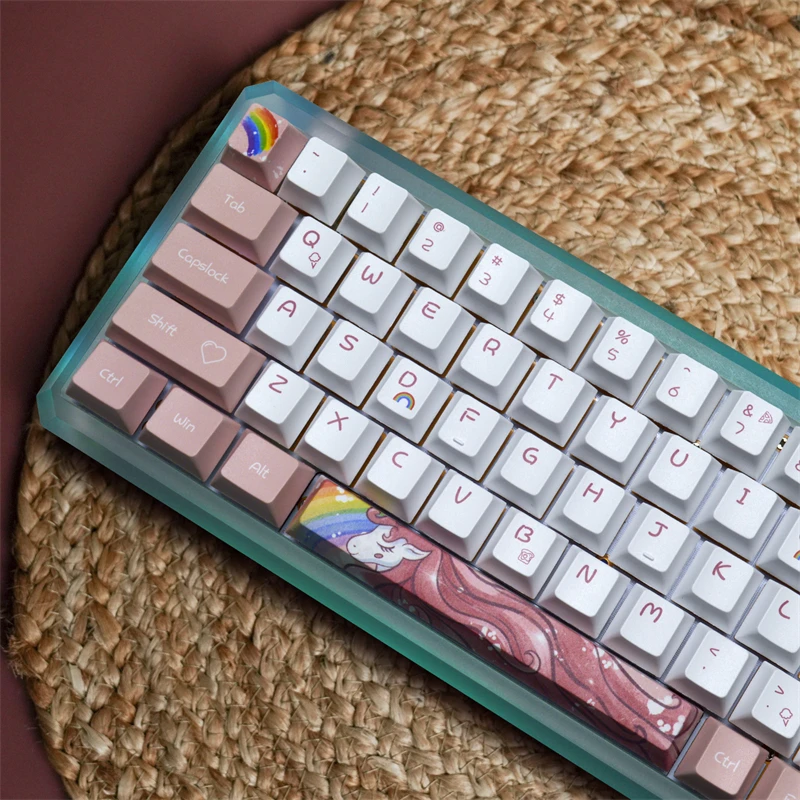 135 Key caps for Mechanical Keyboard Factory height PBT+Thermal Sublimation Keyboard Keycaps