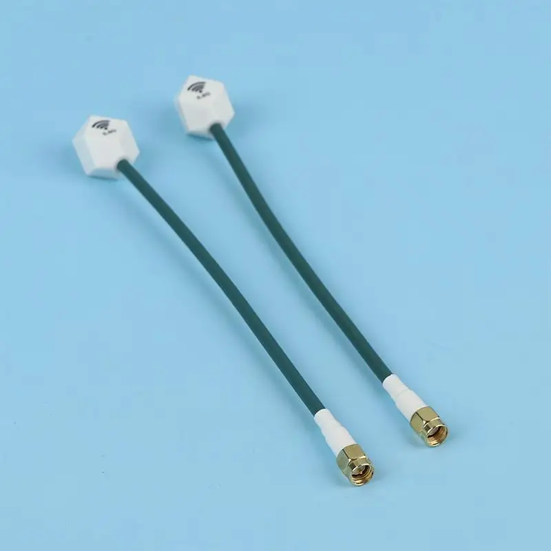 5.8GHz FPV High Gain Antenna RP SMA Connector Low Latency Anti-Jamming Signal for RC FPV Quadcopter Drone Flying