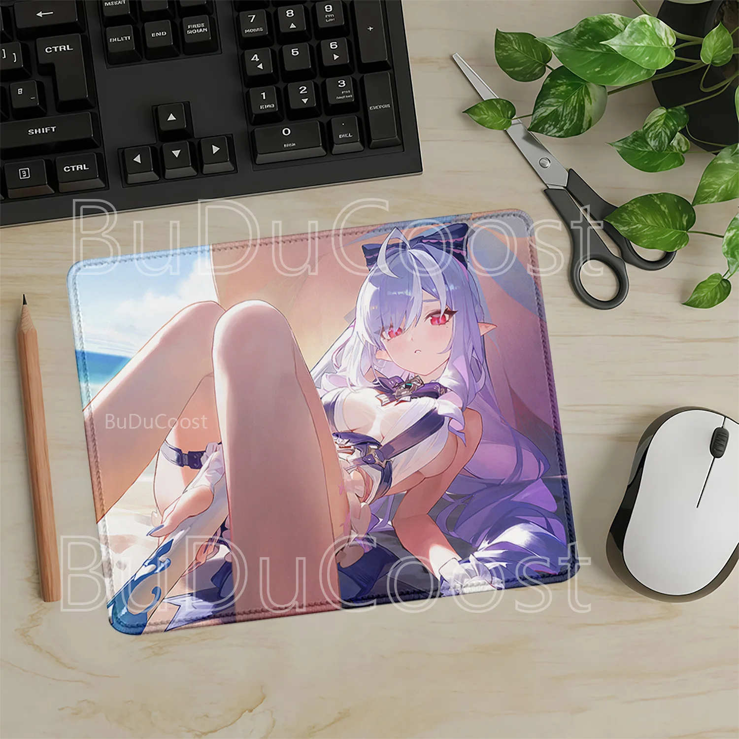 Mousepad Zenless Zone Zero Vivian Banshee‌ ZZZ ‌HD Printing Gaming Small Size Mouse Pad Offices Accessories Anime Girl Desk Mat
