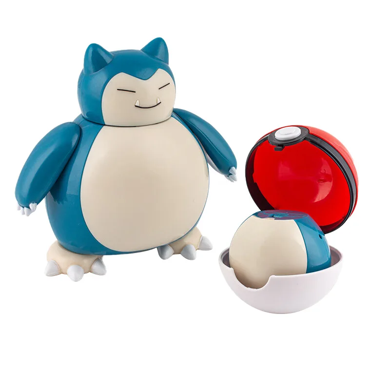 Pokemon Figur Dragonite Gengar Mew Snorlax Lapras Pokeball Elf Ball Verformung Spielzeug Pikachu Monster Pädagogische Puppe Kinder Geschenk – Detail 7