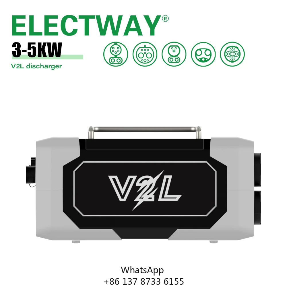 

Electway V2L Level 2 EV Portable Charger AC Charging TYPE 2 For Home & Travel Use 480V Output Power