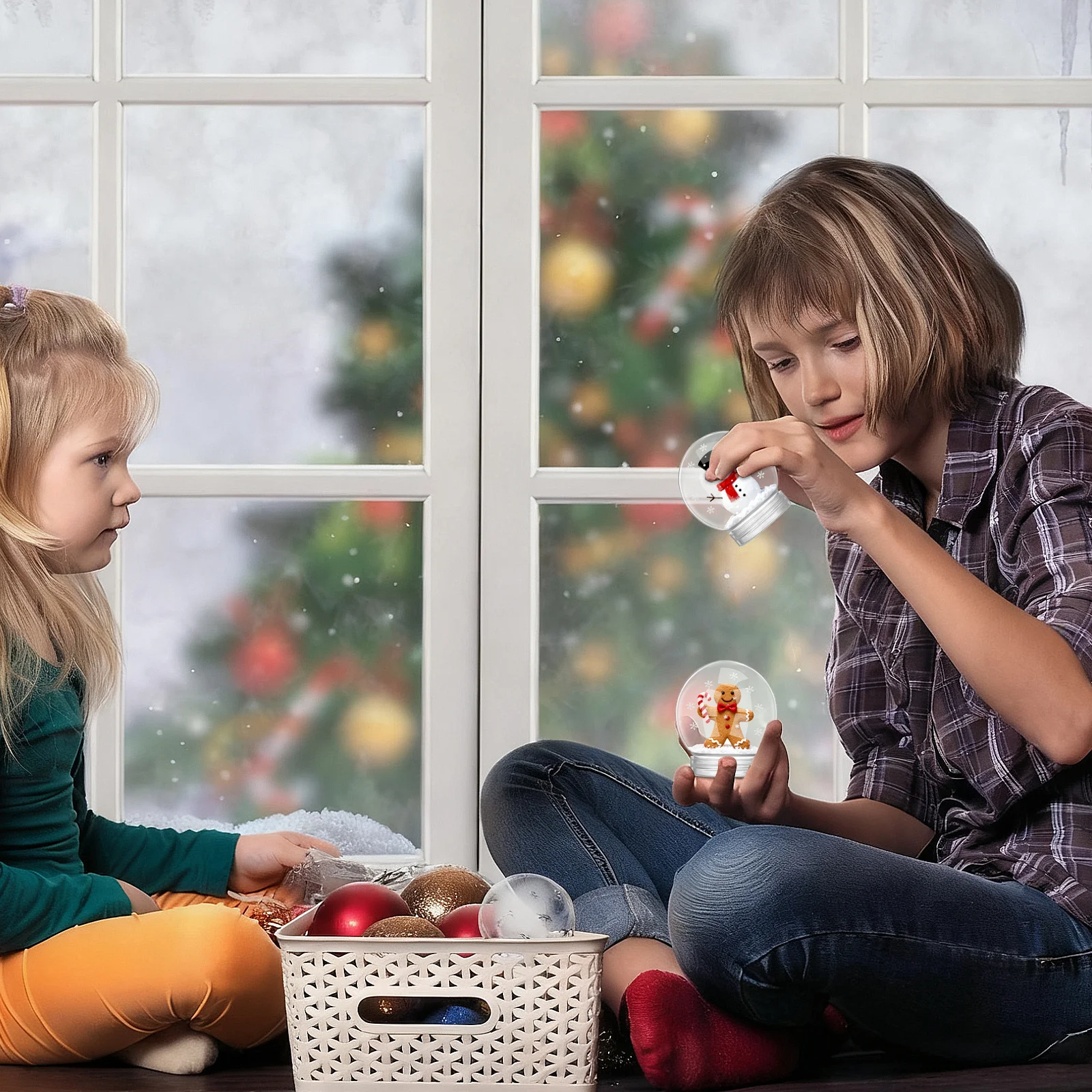 

10Pcs Smooth Surface DIY Snow Globes Empty Water Globes for Creative Crafts Projects DIY Snow Globe Crafts Making Water Globe