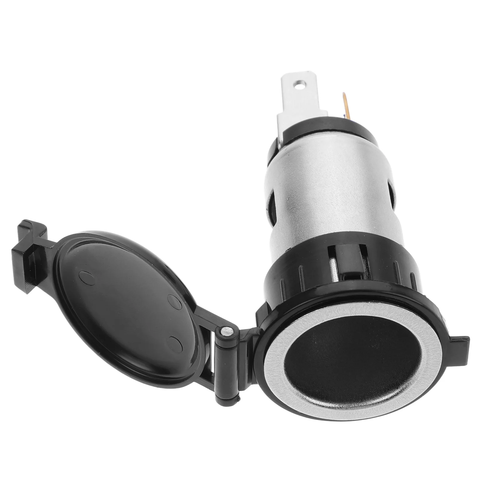 

12V 120W Car Motorcycle Cigarette Lighter Socket Plug Waterproof Dustproof Metal Plastic Power Outlet For Smartphone Gps Tablet