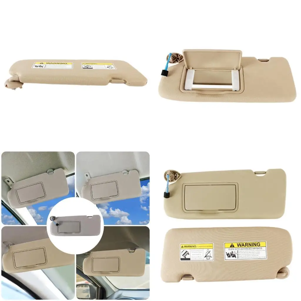 

Автомобильные аксессуары E7CA Солнцезащитные козырьки с огнями макияжа заменяют 83280-TLA-A12ZB Автомобильные внутренние