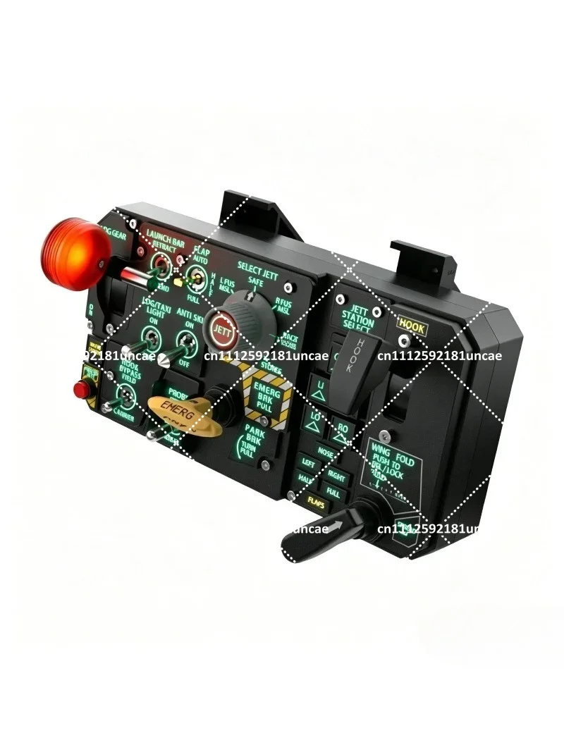 Flight Sim Panel 2 Landing Gear Takeoff Control Module Simulation Peripherals for Flight Simulation