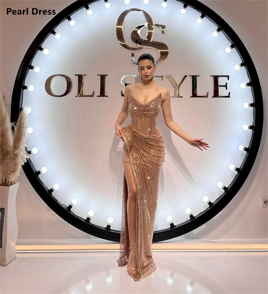 

Custom Made Wedding Party Dress Woman 2025 Line A Women's Elegant Dresses for Special Event Off-shoulder Sleeveless Robe Soiree