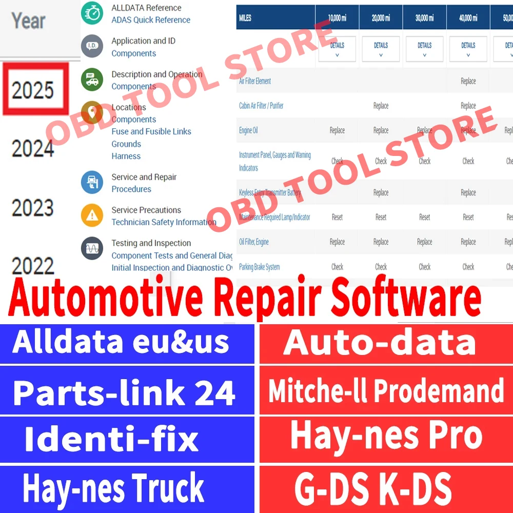 Alldata Repair Latest Version 2025Car Wiring Diag Car Truck Repair Workshop Mit-chell Database Wiring Diag Tool Auto-Data  10.53