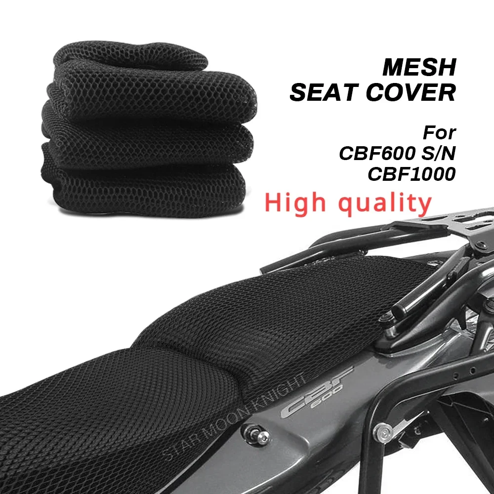 For Honda CBF600 CBF 600 N/S 1000 CBF1000 CBF600N CBF600S 2011 Anti-Slip Breathable Fabric Motorcycle 3D Mesh Cushion Seat Cover