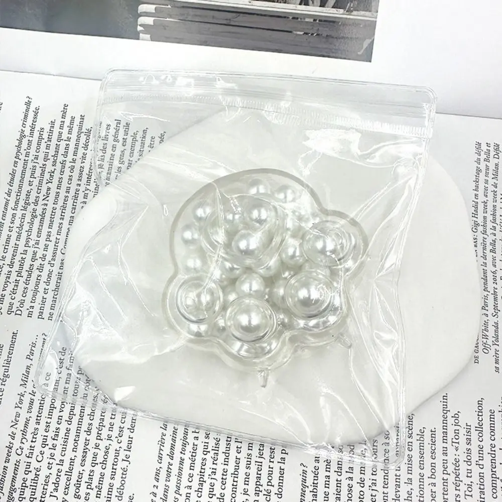 Giocattolo a rimbalzo lento Perlina Perla Palla rumorosa Giocattoli Mochi Ball TPR Perla Giocattolo da spremere Novità Palla carina Pizzico Agitarsi Giocattolo Regalo per bambini