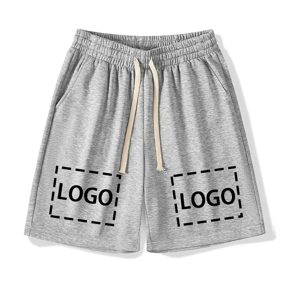 Customized T-shirt Shorts Your Logo Print Shorts Causal Loose Men Pant Custom Pant Y2K Streetwear Own Design Beach Short T-shirt