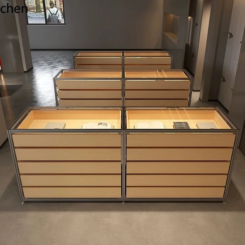 Storage Multi-layer Container Display Cabinet Store Nakajima Display Desk Jewelry Cabinet