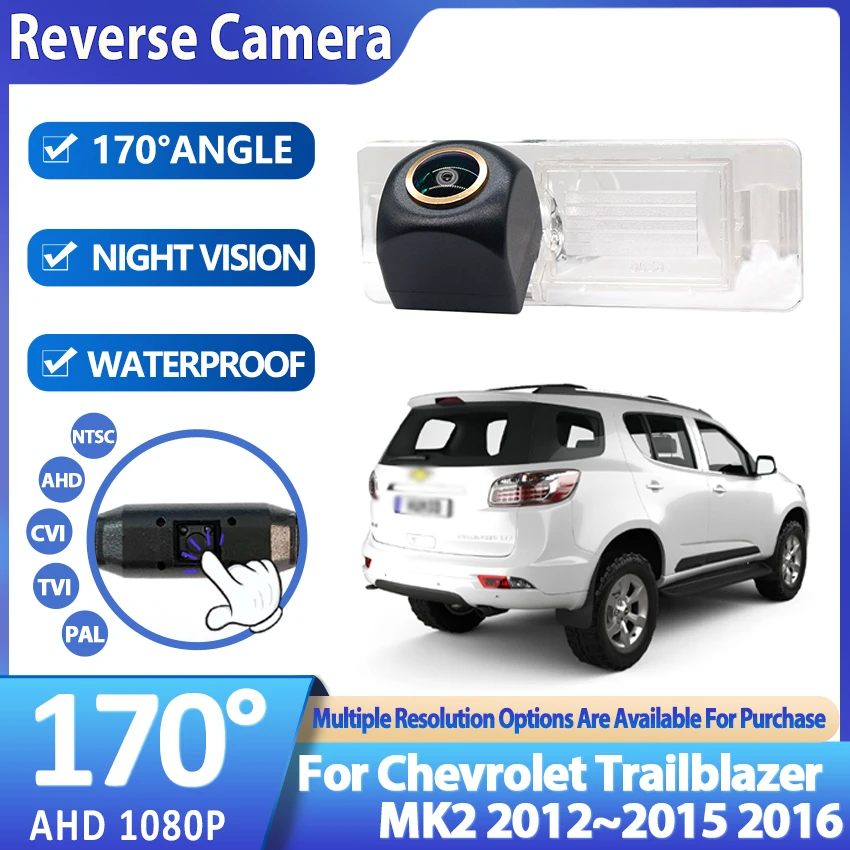 CCD HD Fisheye Rear View Camera For Chevrolet Trailblazer MK2 2012 2013 2014 2015 2016 Car Backup Reverse Parking Android Unit