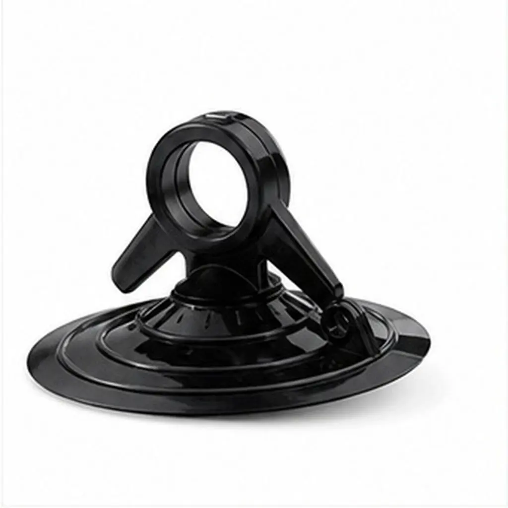 4Pcs Strong Suction Cup Car Windshield Holder Black 4.5cm Heavy Duty Car Curtain Rack Sunshade Holder Suction Cup for Smooth