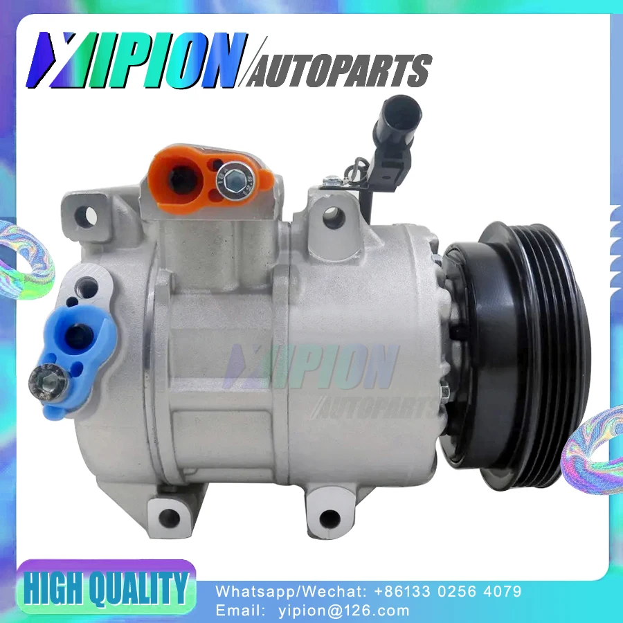 AC Compressor for Kia RIO II JB 1.4 1.6 G4EE G4ED 6SBU16C 97701-1G010 97701-1G000 977011G000 TSP0155866 8FK351340051 977011G010