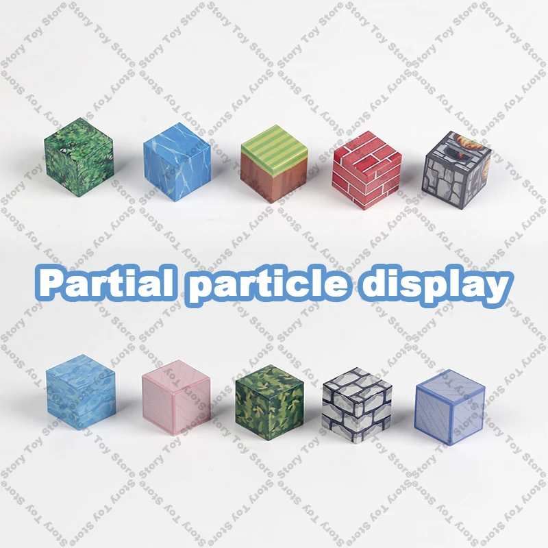 Magnetic Building Blocks Magnet Set Education Toys STEM Montessori Stacking Cube Construction Christmas Gift For Kid Boy