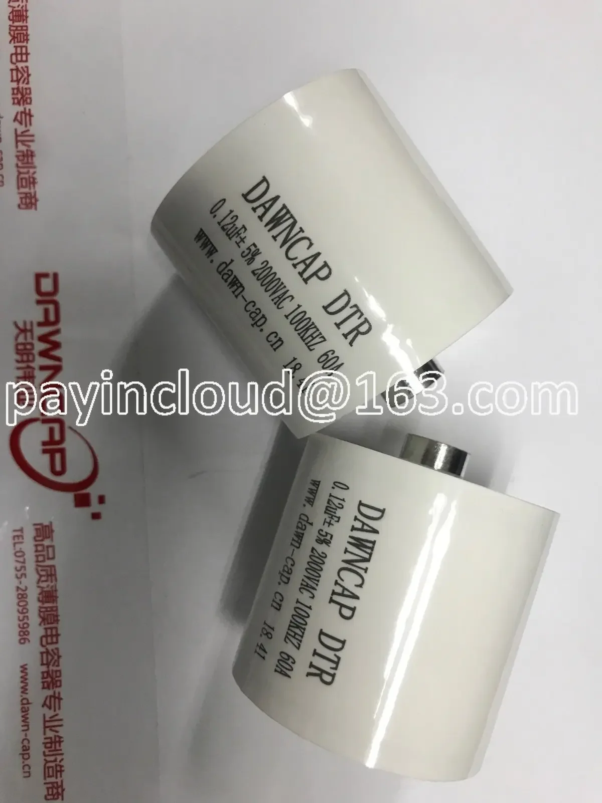 

New High-quality Resonant Capacitor 100k 60A 0.12uf 3000V AC in Stock