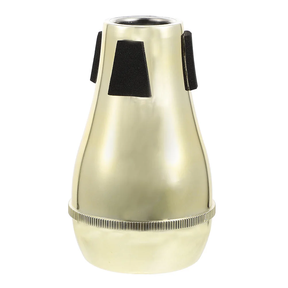 

Trombone Mute Abs Plunger Copper Pipe Instrument Accessory for Tenor Straight Sound Attenuation Easy Install Musical Parts