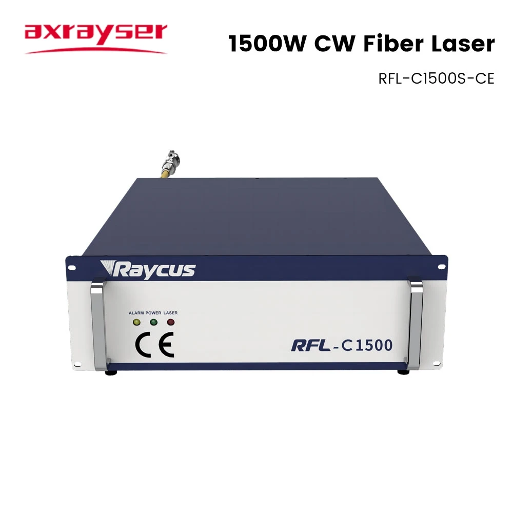 Axrayser Original Raycus Laser Source 1000/1500/3000/6000W CW Laser RFL-C1000S for Fiber Cutting Machine