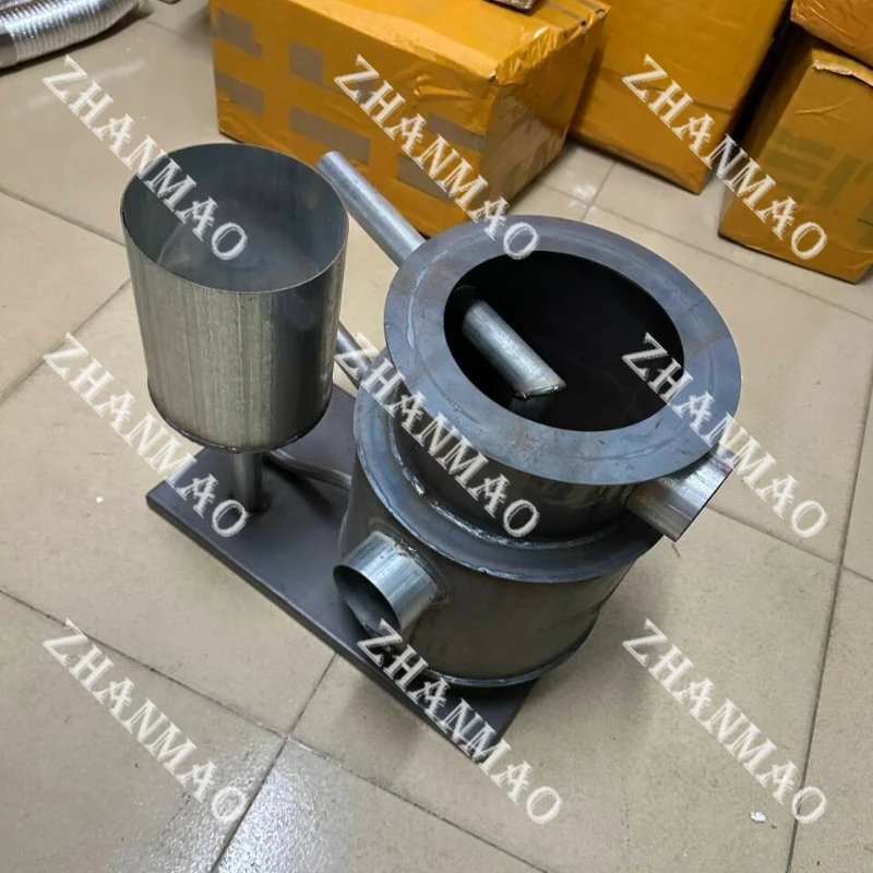 Hot Air Stove Double-layer Warm Air Waste Oil Vaporization Furnace Double-layer Heating and Warming Fast Waste Oilheatingfurnace