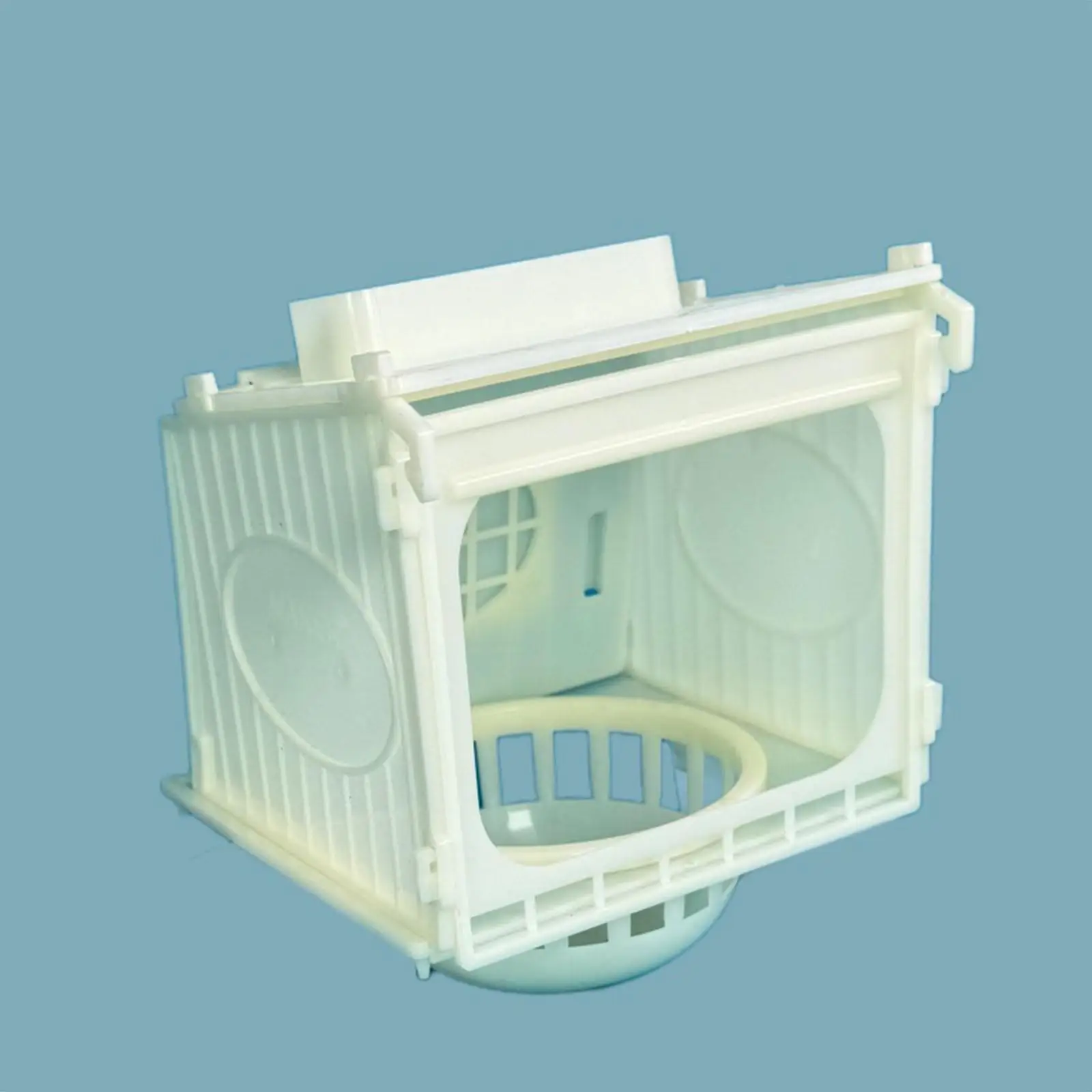 Caja de cría transparente para loros – Jaula-nido para aves pequeñas - imagen 3