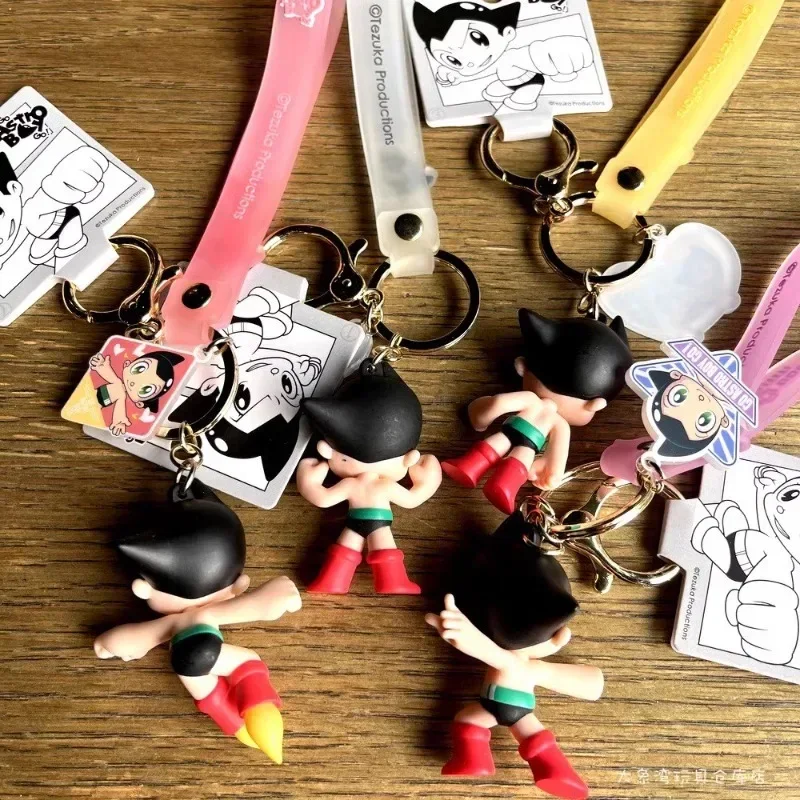 Original Japan Astro Boy Action Figure Keychain 4pcs Set