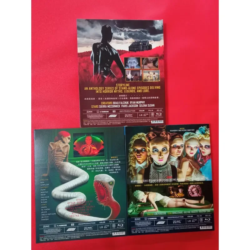 Blu-ray Disc American Horror Story Season 1 to 3 Full Set Brand New and Unopened