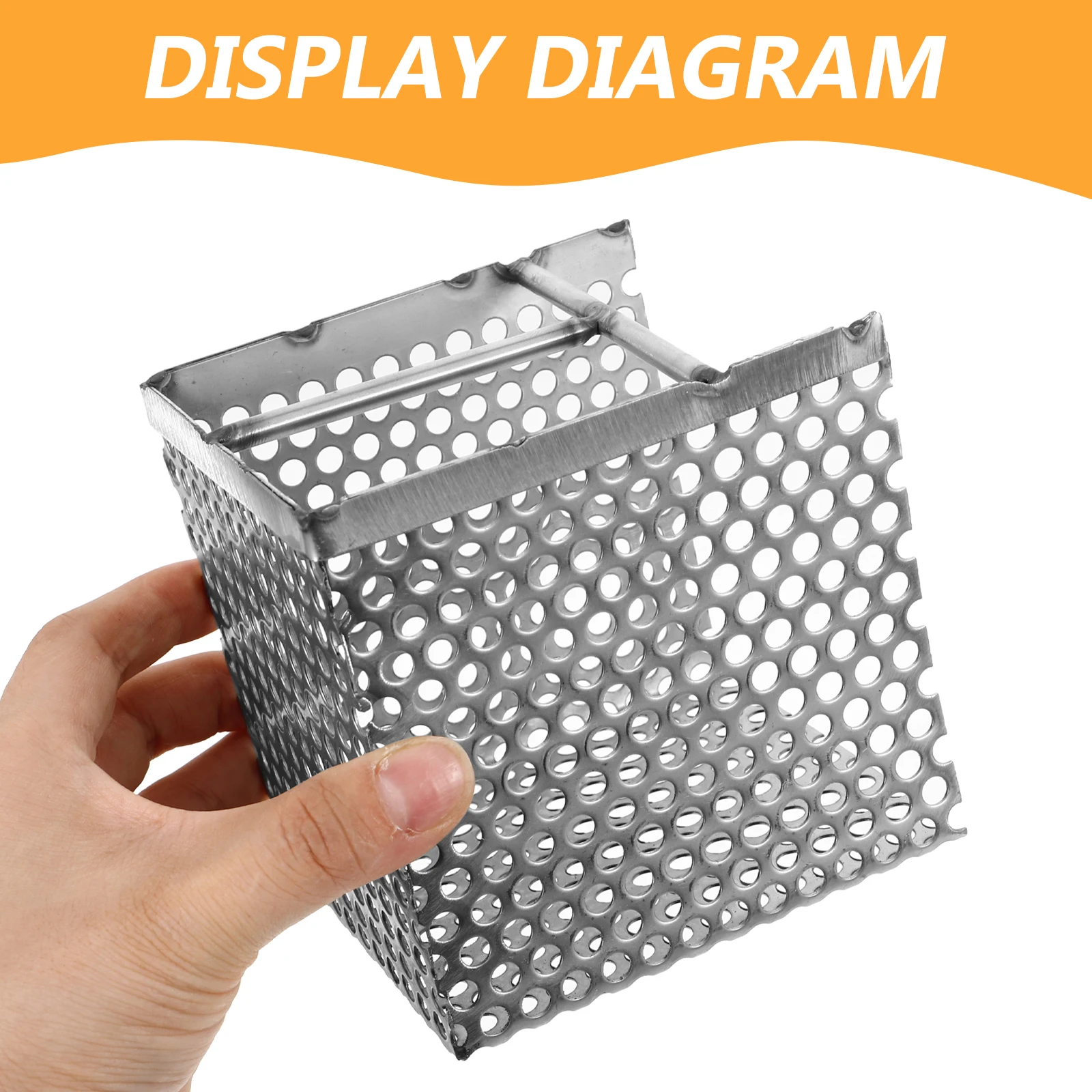 

Stainless Steel Filtering Metal Filter For Handheld Strainer Large Capacity Easy Clean Durable Commercial Kitchen Use Gutter