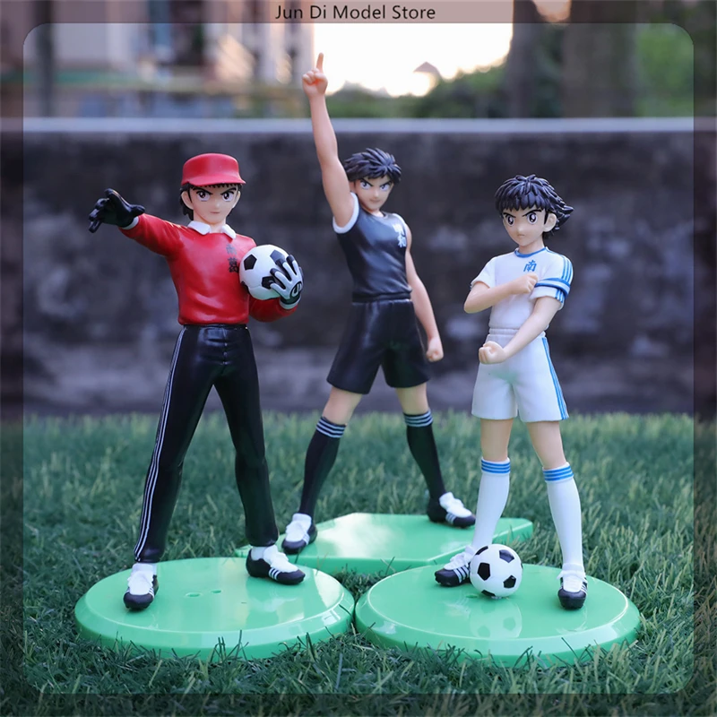 Капитан Цубаса Коджиро Цубаса Гензо Аниме Фигурка Модель Статуя Мальчики Коллекция Настольное Украшение Орнамент Игрушки Gifs