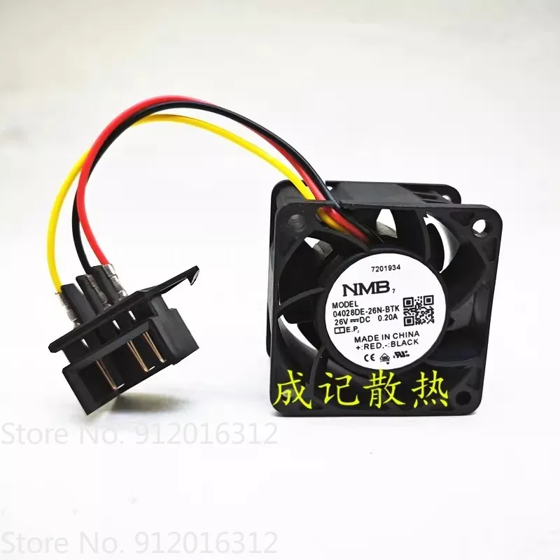 NEW Cooling Fan for PMD2404PQB1-A 614N/2HHR 04028DE-26N-BTK DC26V 0.2A