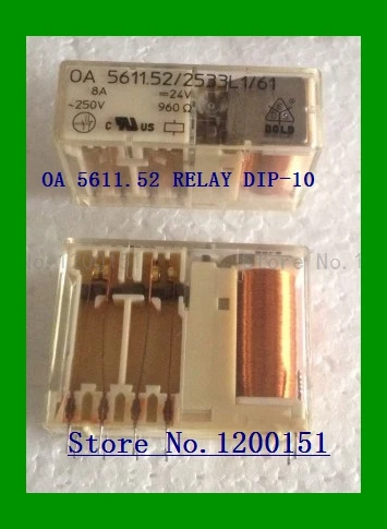 5611.52/2533L1/61 24V 108A 24dc 5611.52/2542W1/61 12VDC relay DIP-10 5612.60/2636L4/61 24V DIP-14