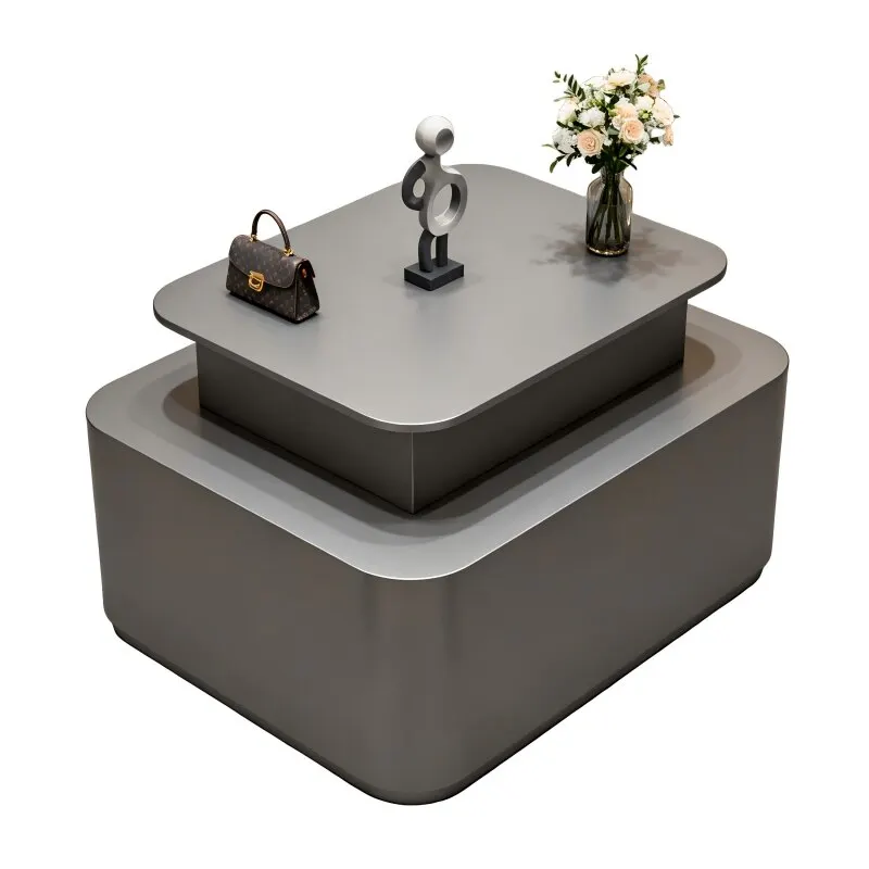Clothing store stainless steel sandblasting water table jewelry display display