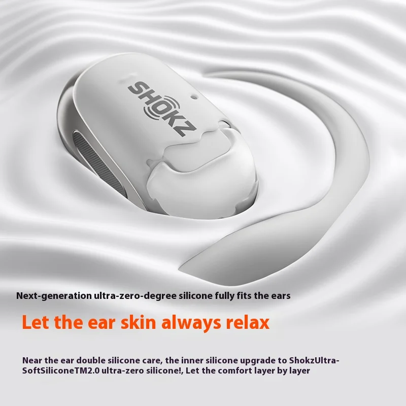 หูฟังไร้สาย SHOKZ OpenFit 2+ T921 พร้อมไมโครโฟน 4 ตัว ตัดเสียงรบกวนด้วย AI เสียง Dolby กันน้ำ IP55 หูฟังแบบเปิดสำหรับเล่นกีฬา