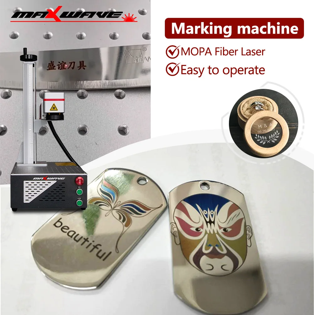 

Industrial Fiber Laser Marking Equipment Engraving Machine For Serial Number Logo Date On Hardware Tools Medical Devices