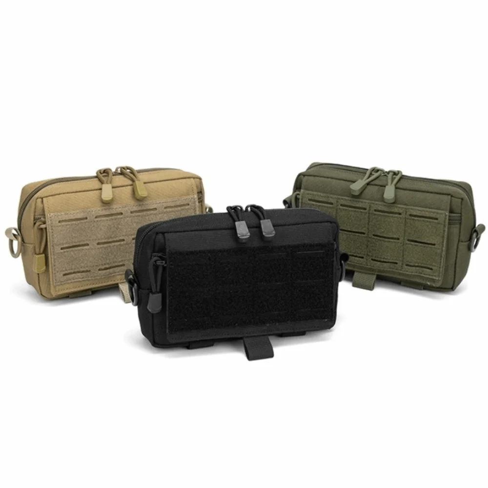 

Новая аварийная сумка EDC, уличная поясная поясная сумка с карманами на молнии, подвесной ремень через плечо, набор инструментов, спортивный комплект