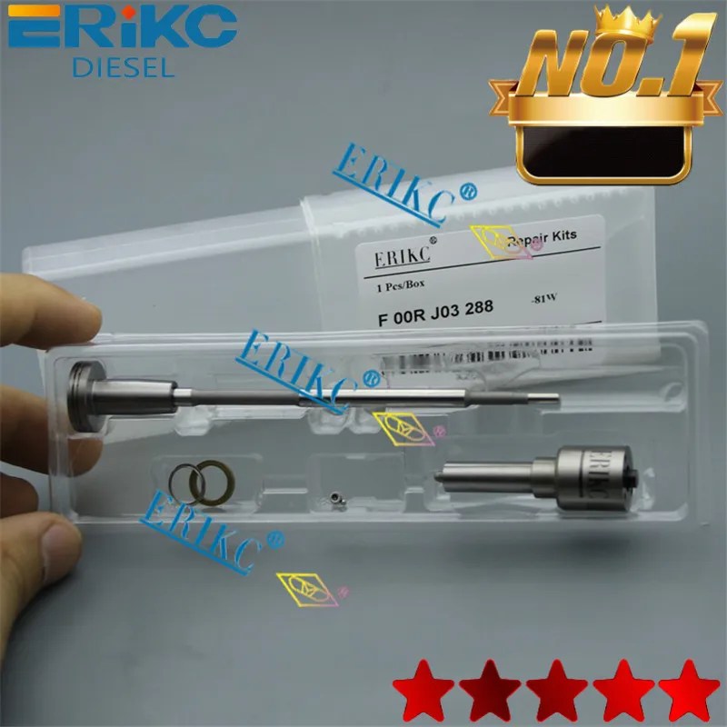 F00RJ03288 CRIN Fuel Injector Kit DLLA141P2146 Nozzle F 00R J03 288 CR Overhaul Kits for Injectror Spare Parts 0445120134