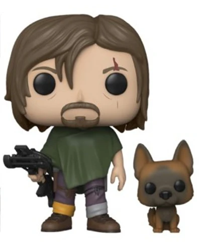 2026 New Funko Pop! The Walking Dead Daryl With Dog #1182 Collection Action Figure Doll Toys Vinyl Pop Model Toys Kids Gift