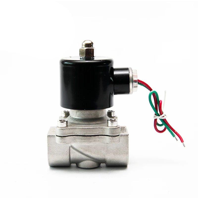 

1/2" Normally Closed Electric Solenoid Valve Water 24v 230v 24V 12V 304 Stainless Steel Solenoid Valve