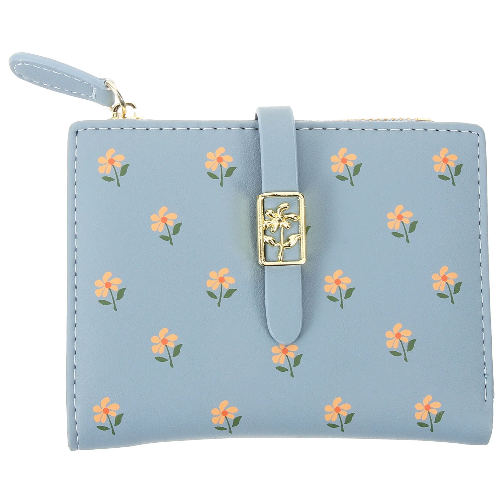 محفظة صغيرة كرتونية لطيفة للنساء محمولة بسحاب، محفظة مدمجة وأنيقة للسيدات، حقيبة للعملات المعدنية، محفظة مزخرفة خفيفة الوزن للسفر #6
