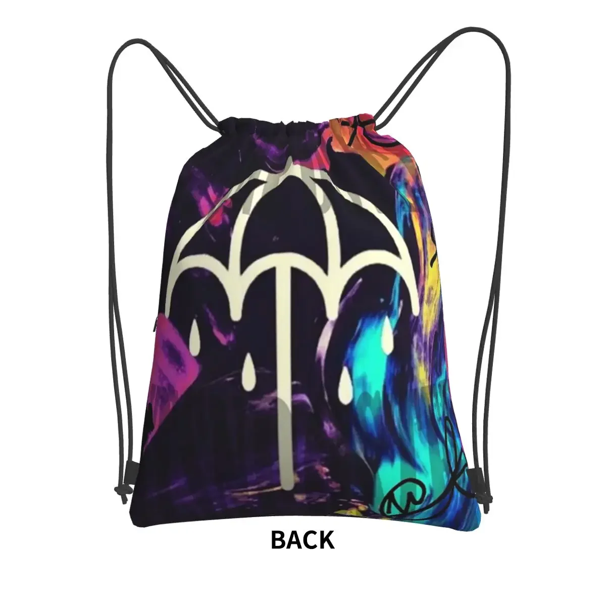 Splash Bmth Umbrella Backpacks Drawstring Bag Multi-function Drawstring Bundle Pocket Book Bags For Travel Sport Man Woman