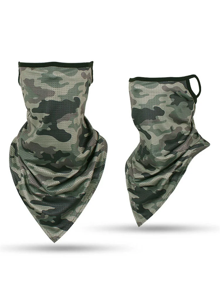 AliExpress Long-range Strike Moisture-Wicking Bandana, Ice Silk Windproof Face Cover, Cooling Neck Gaiter, UV Protection Face Mask, Sports Scarf for Cycling