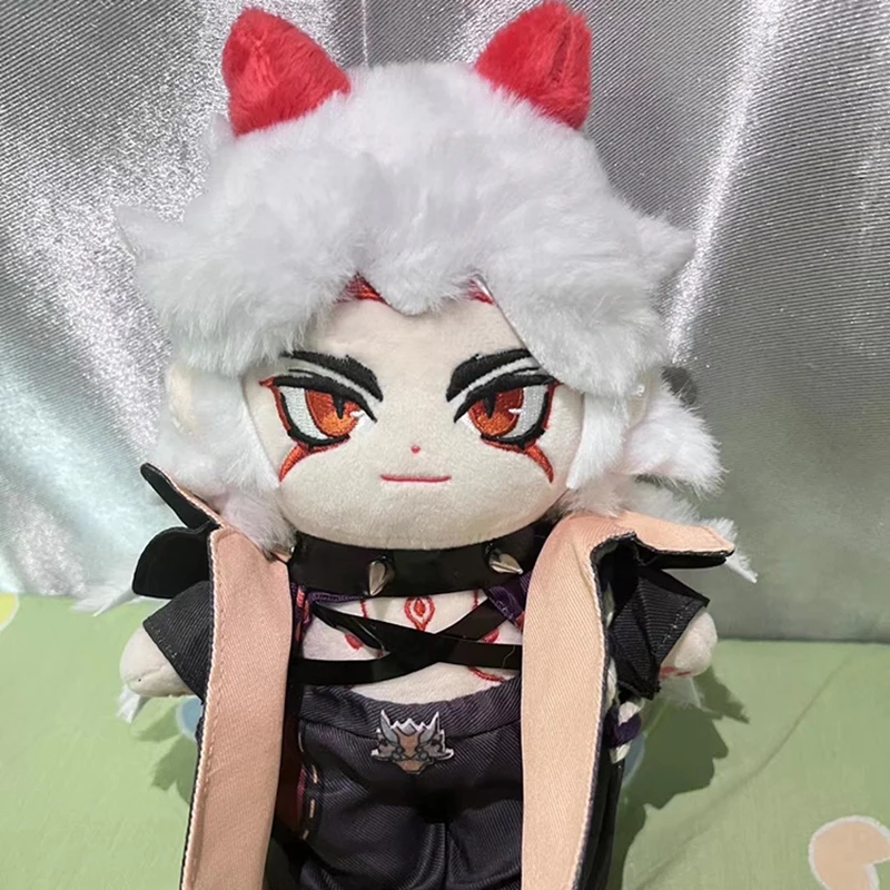 

20cm Anime Genshin Impact Plush Toys Gorou Arataki Itto Cosplay Plushie Dolls Dress Up Soft Stuffed Decor Children Toys Gift