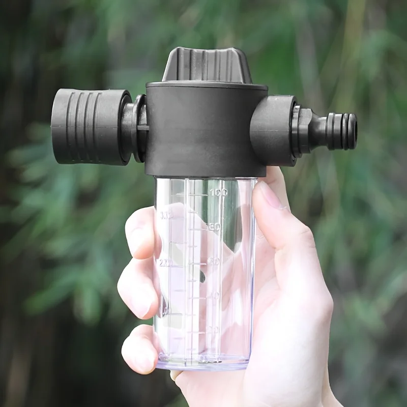 Car Washer Foam Pot Car Wash Lance Fitting 100ml Foamer Bottle Applicable Nipple Type Quick Connection Home Foam Cleaning Tool