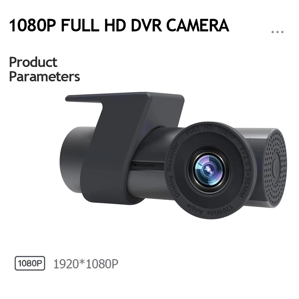 

HD 1080P Mini Dash Cam Night Vision Car Camera WiFi Smart Video Recoder 170° Wide Angle, G-senso Loop recording Car DVR