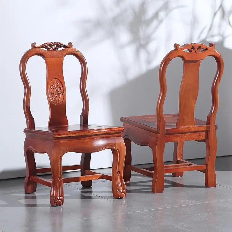 

Solid wood, small chair, short pier, shoe change, casual, adult, modern, household
