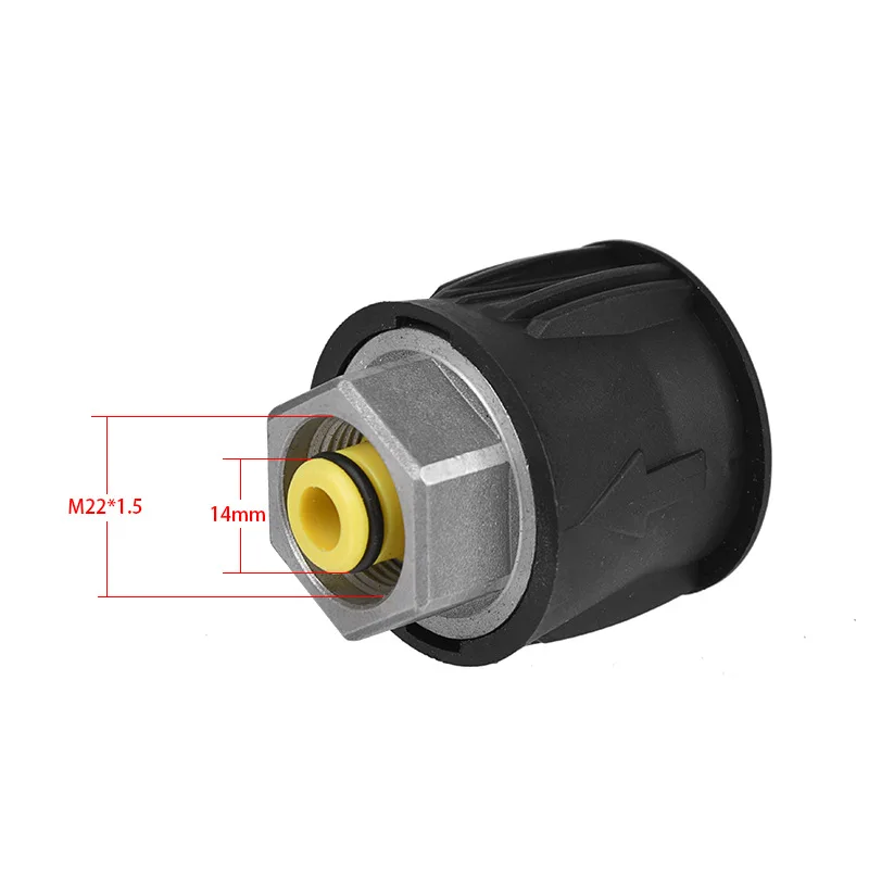 High Pressure Washer Gun Cleaning Hose Connector For Karcher k2K5k7/Nilfisk/Parkside/Bosch Quick connector high pressure water