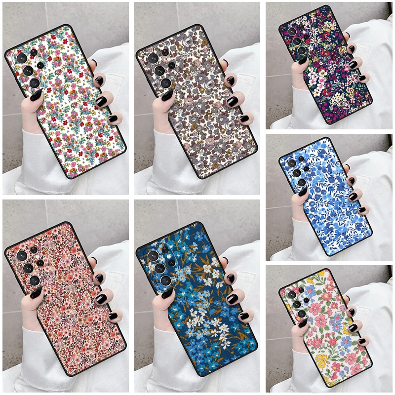 Phone Case For Samsung Galaxy S24 S23 S21fe S22 Ultra Plus Note 10 20 S8 S9 S10 Cover Liberty London Betsy