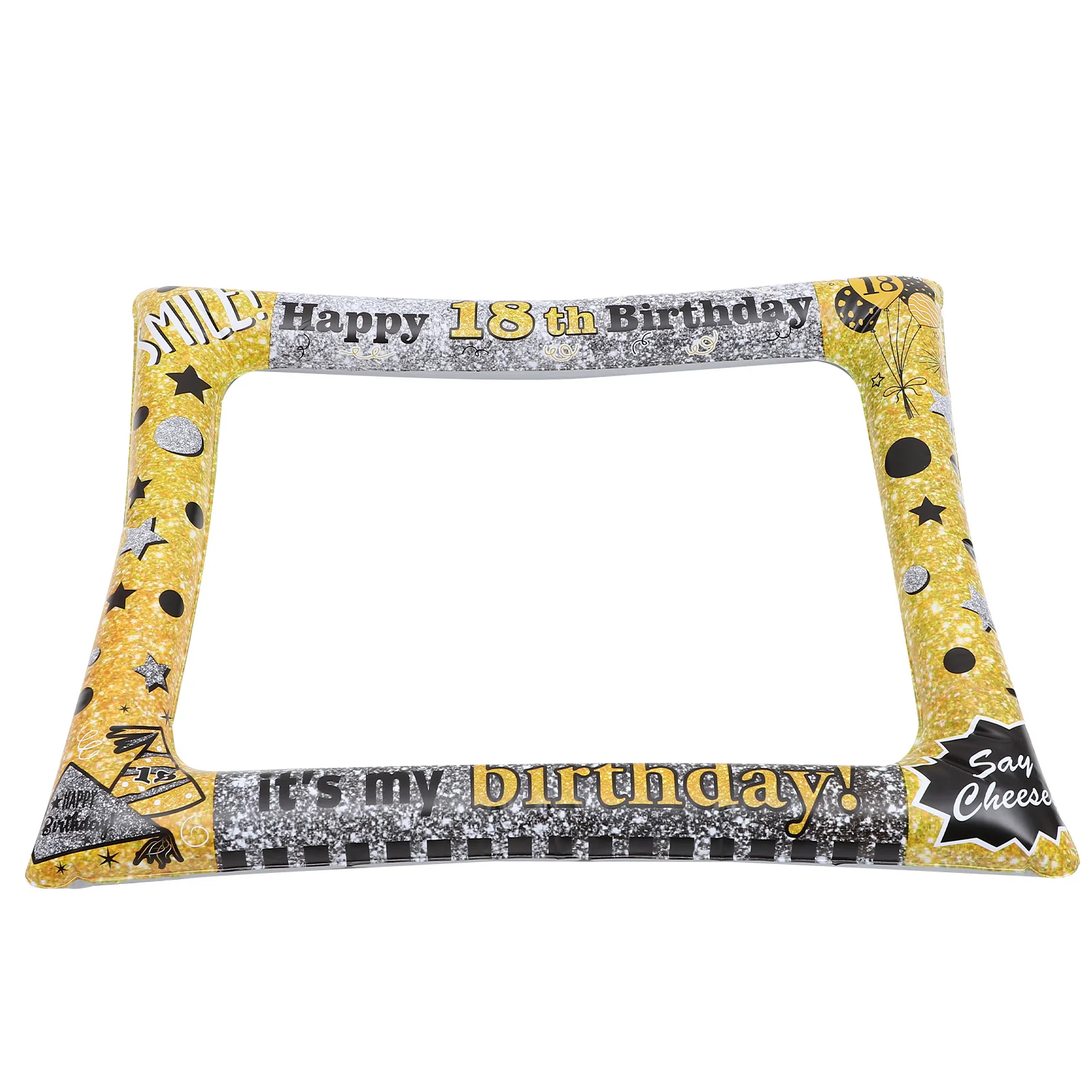 

PVC Inflatable Photo Frame Perfect Size Stand Upright Creative Funny Photos Birthday Decor Selfie Frame Birthday Photo Prop