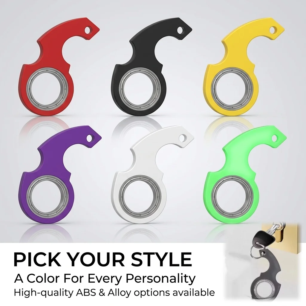 

Новые вращающиеся брелоки-спиннеры для снятия стресса, антистрессовые, с подшипником, крутые, модные, подвесные, подарок на день рождения