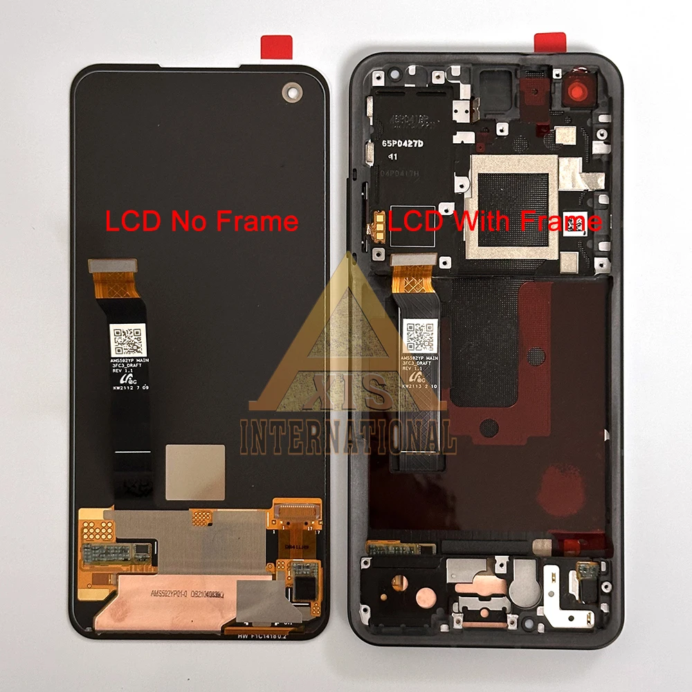 5.9\'\' Original AMOLED For Asus Zenfone 10 10Z AI2302 LCD Display Screen Frame Touch Digitizer For Zenfone 9 9z AI2202