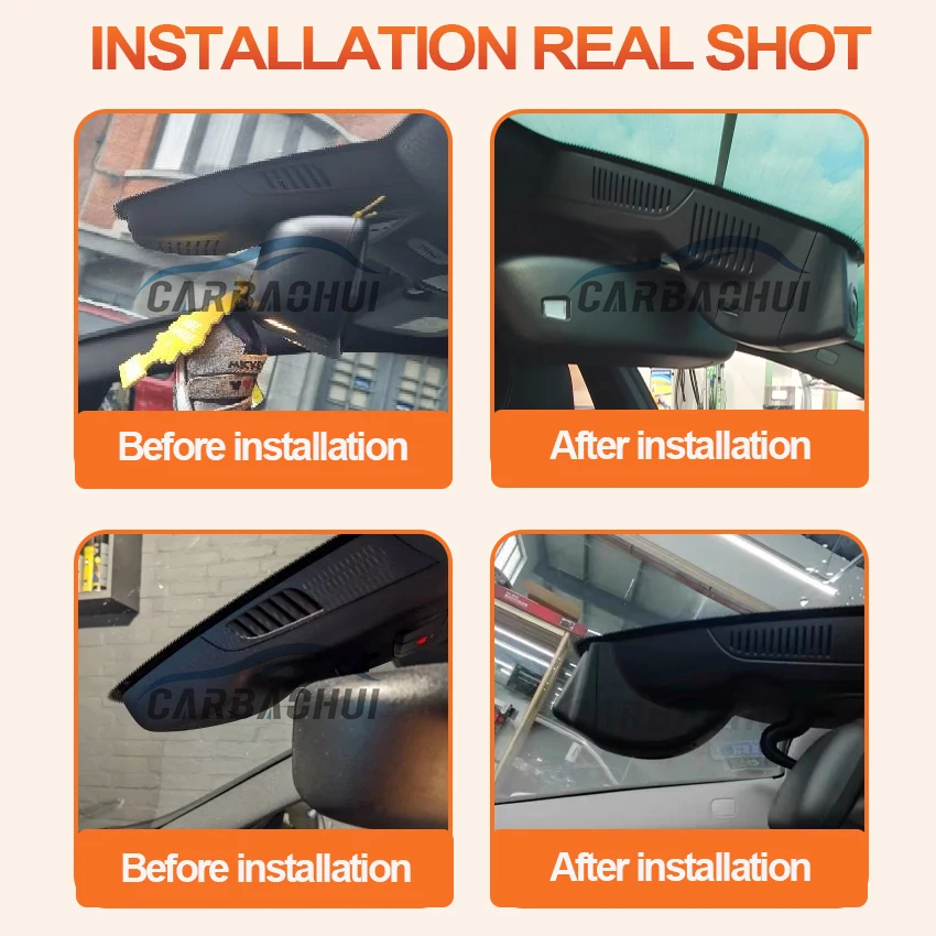 Car DVR 4K Dash Cam Video Recorder For Mercedes-Benz MB GLA x156 cla180 gla 250 CLA200D w117 Class A 180i W176 2016-2019 DashCam